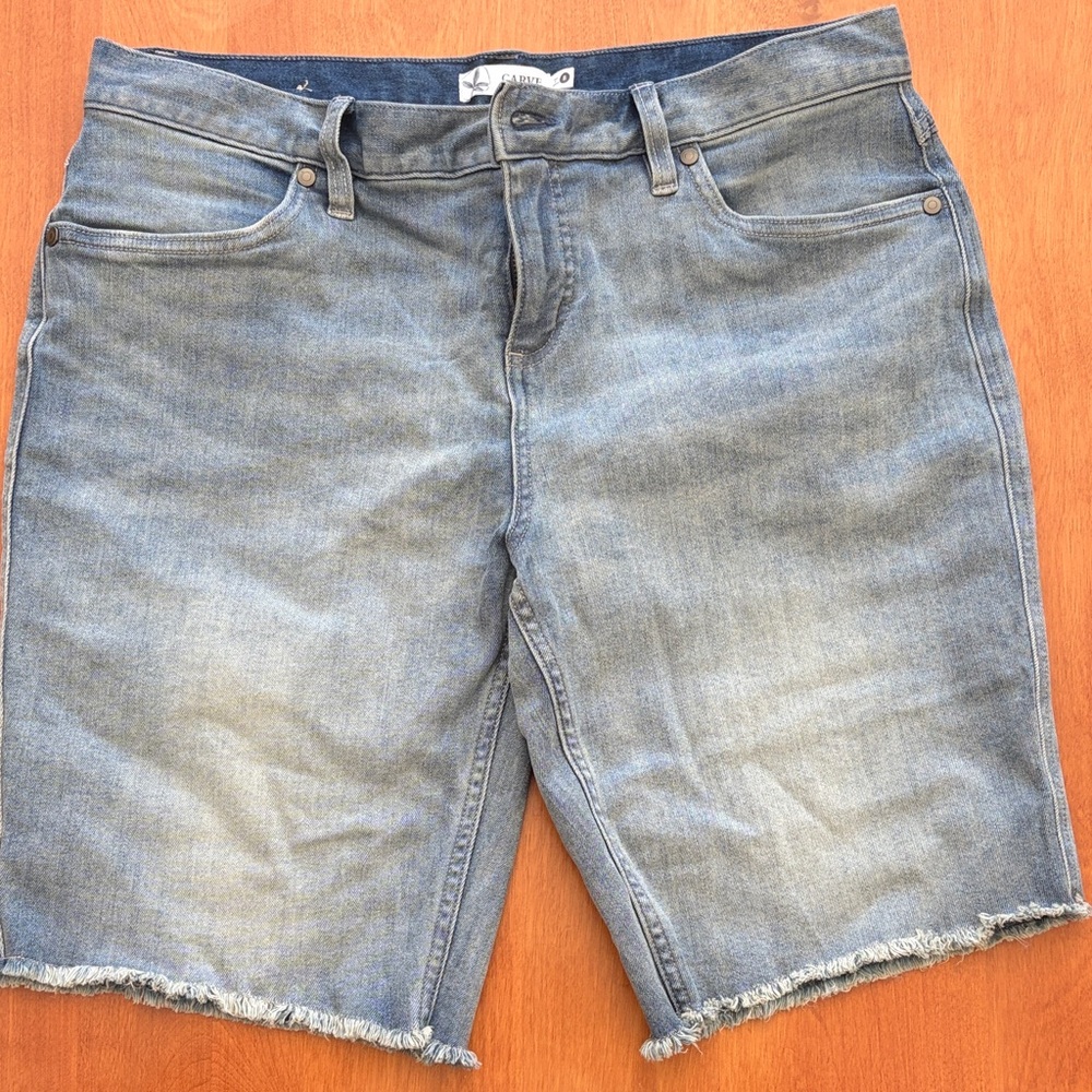 NWOT Carve Designs Blue Denim Shorts 9in